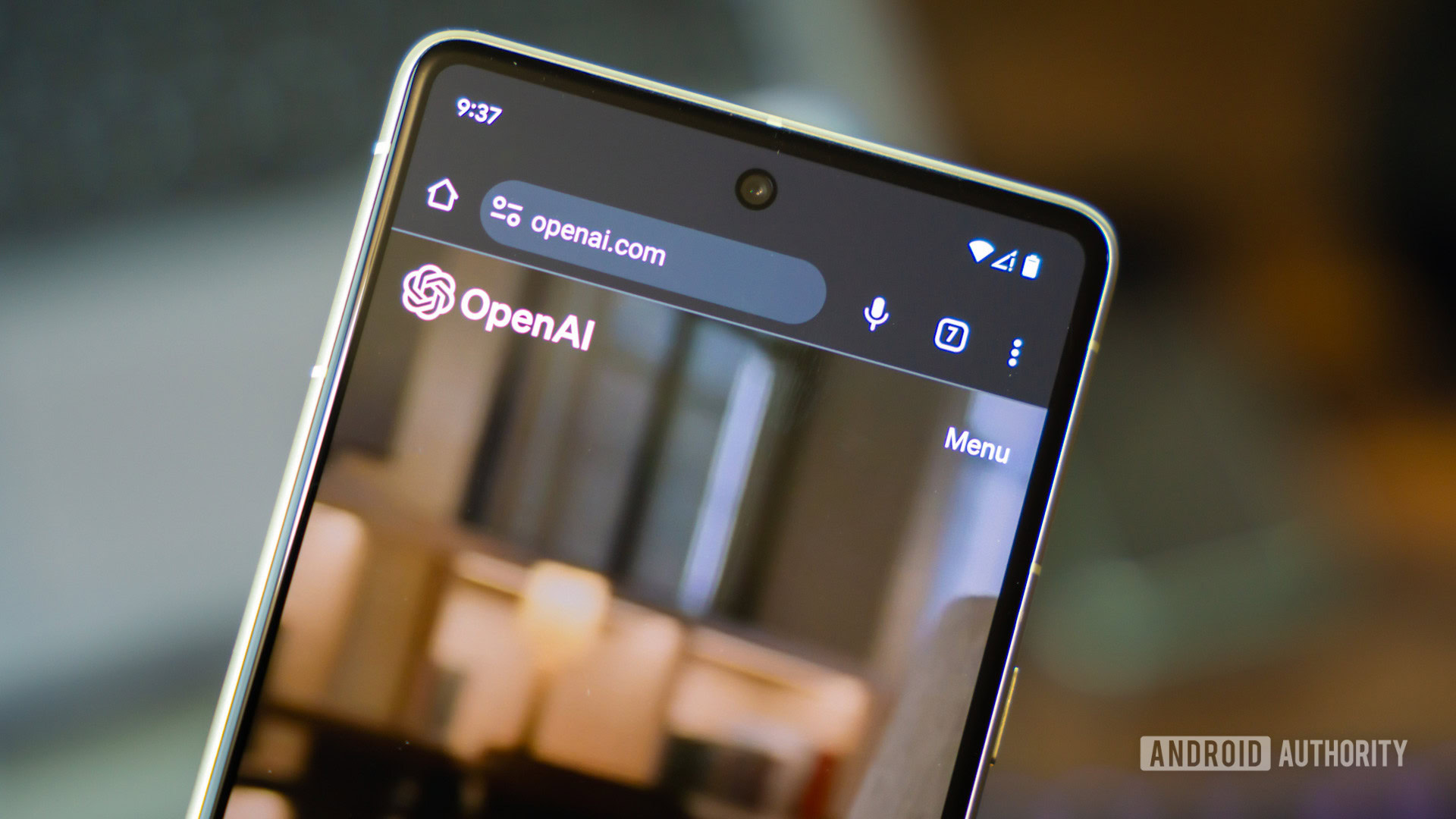 OpenAI on website on smartphone stock photo (1) OpenAI on website on smartphone stock photo (1)