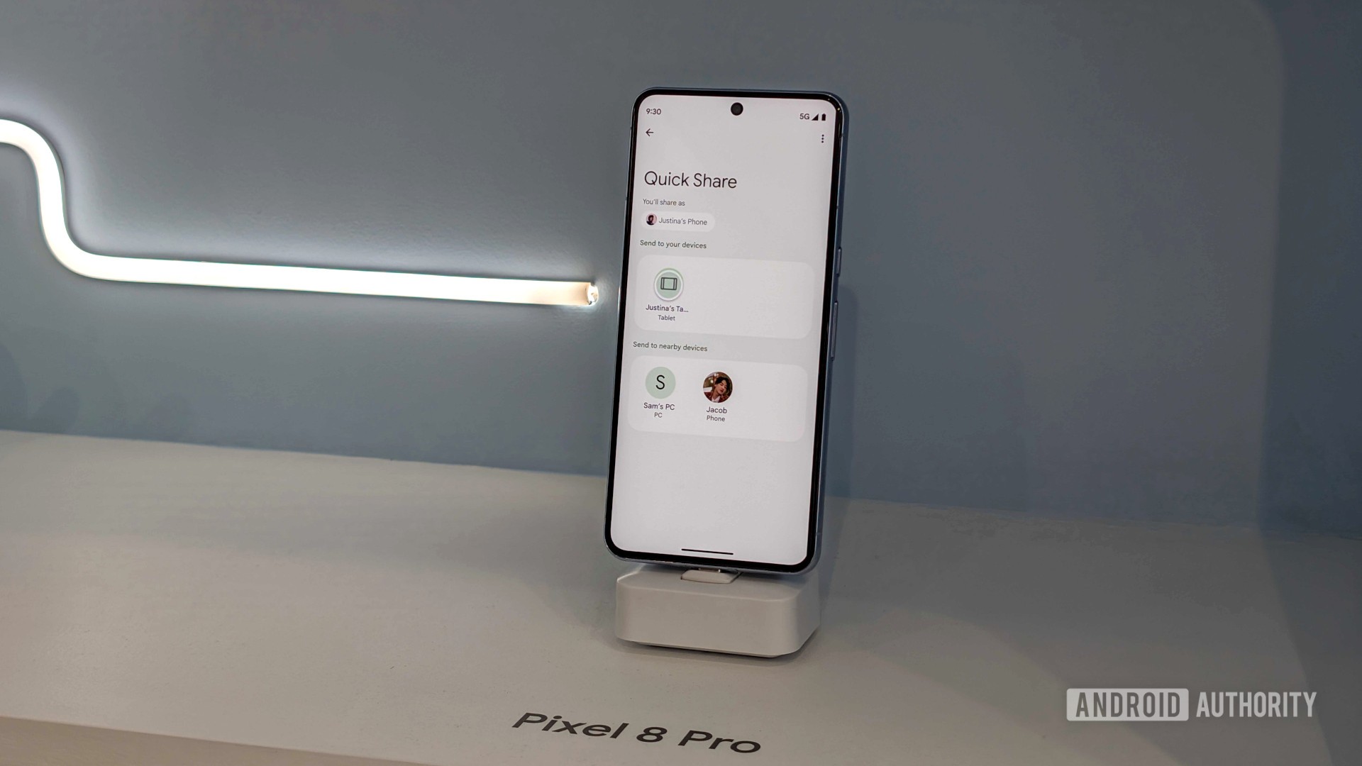 Google Quick Share CES 2024 Google Quick Share CES 2024