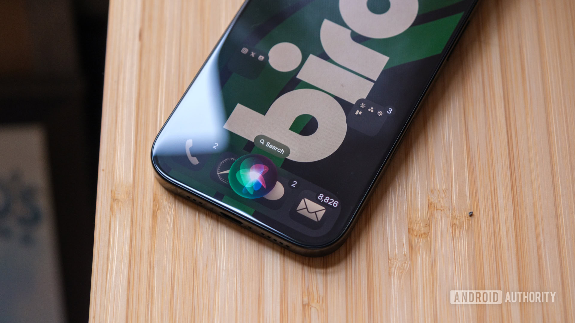 Apple Intelligence Siri bubble Apple Intelligence Siri bubble