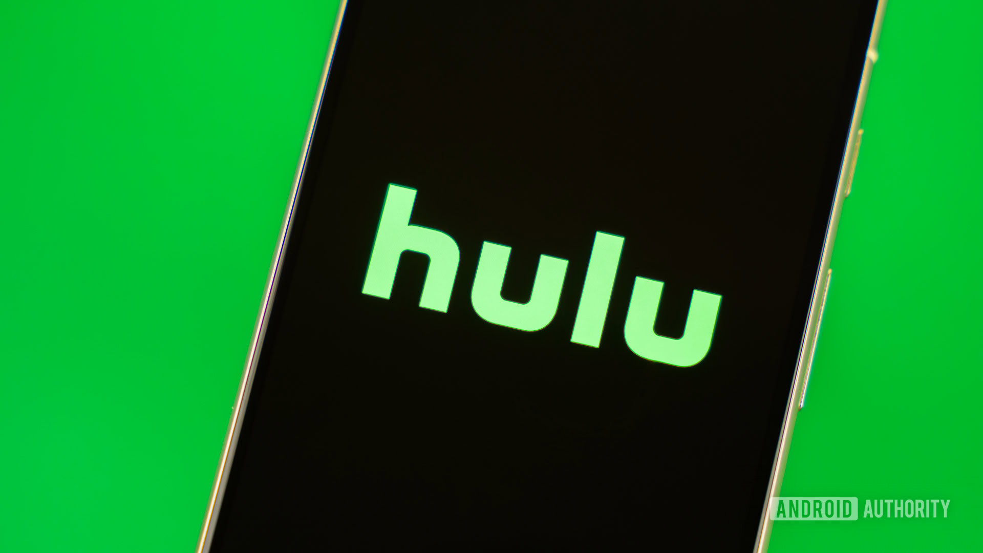 Hulu logo on smartphone stock photo (5) Hulu logo on smartphone stock photo (5)