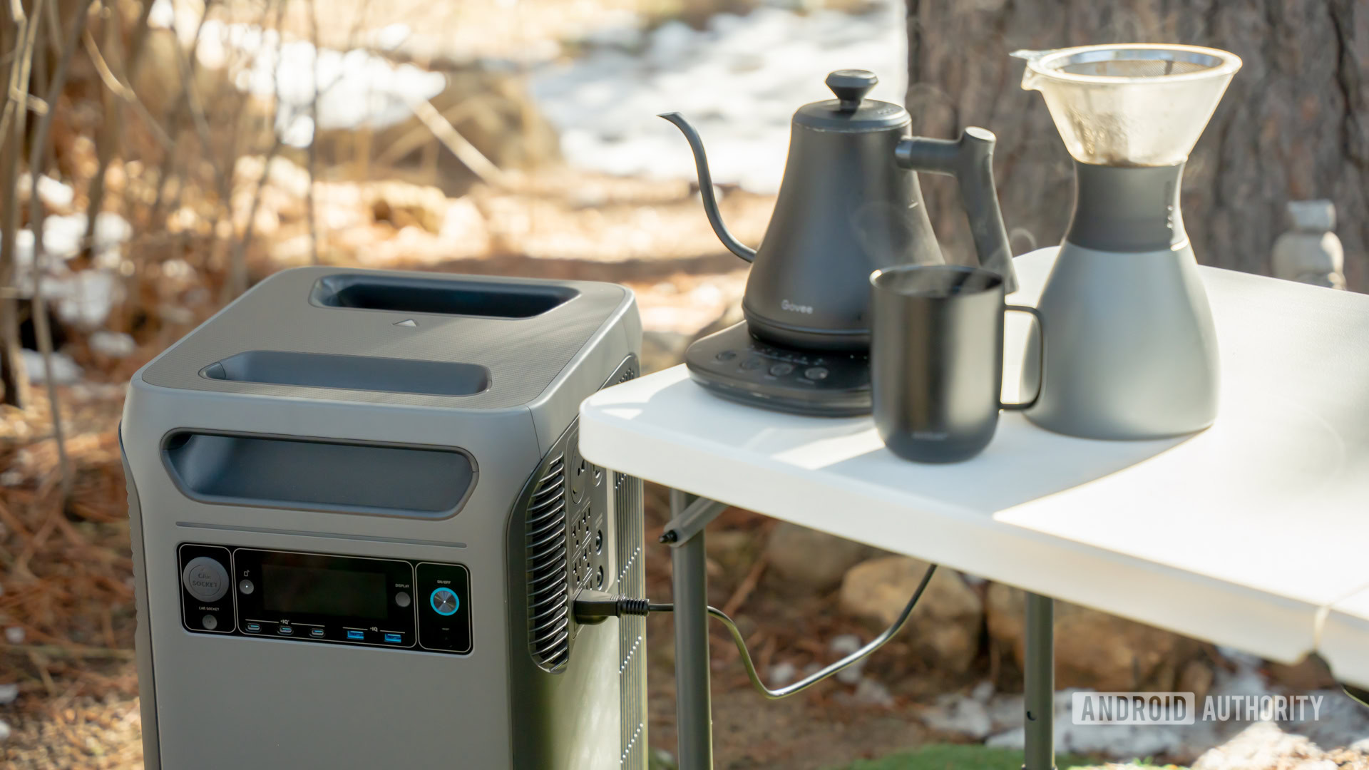 Making coffee with Anker SOLIX F3800 Plus 1 Making coffee with Anker SOLIX F3800 Plus 1
