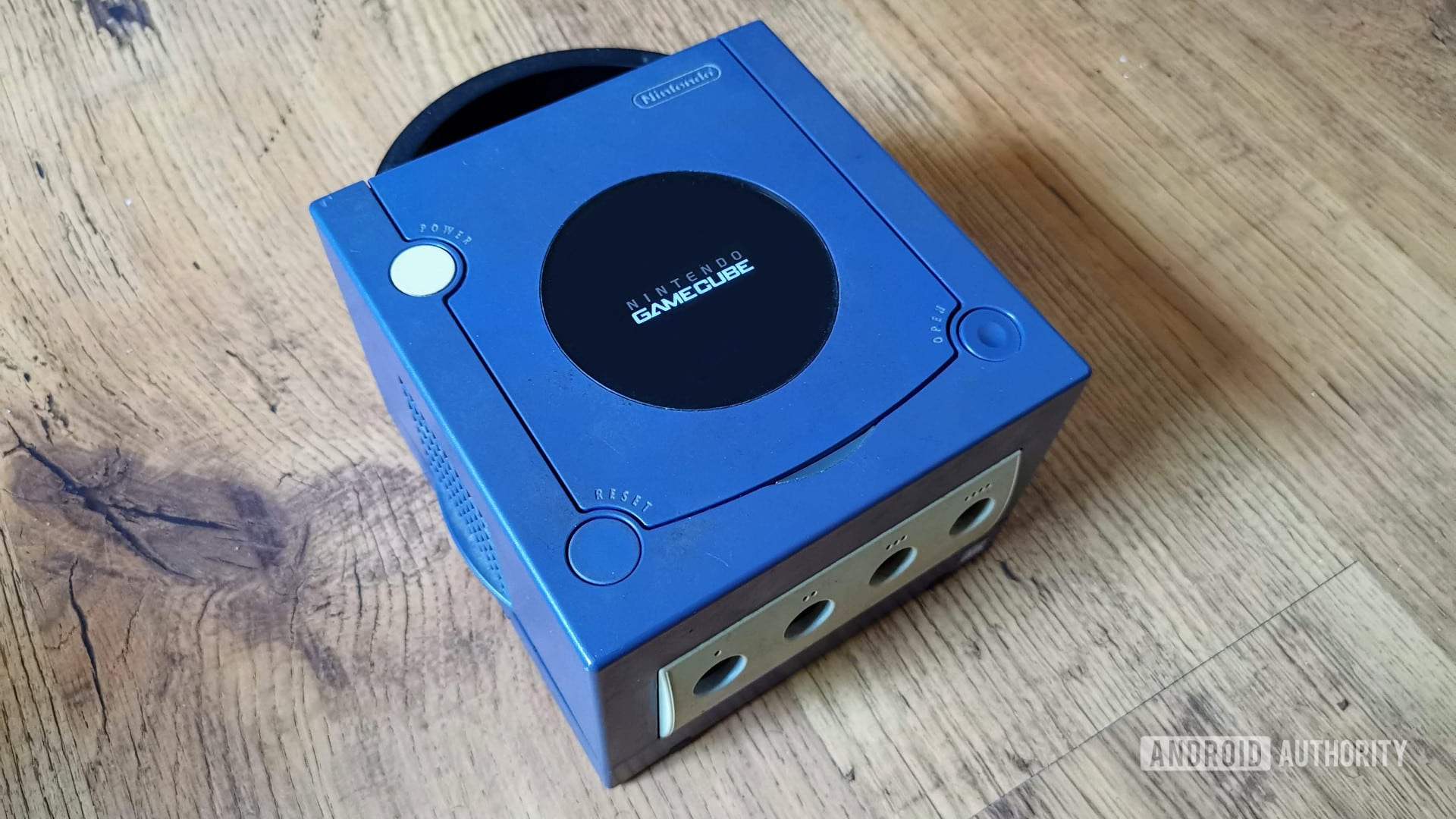 Nintendo GameCube The Nintendo GameCube.