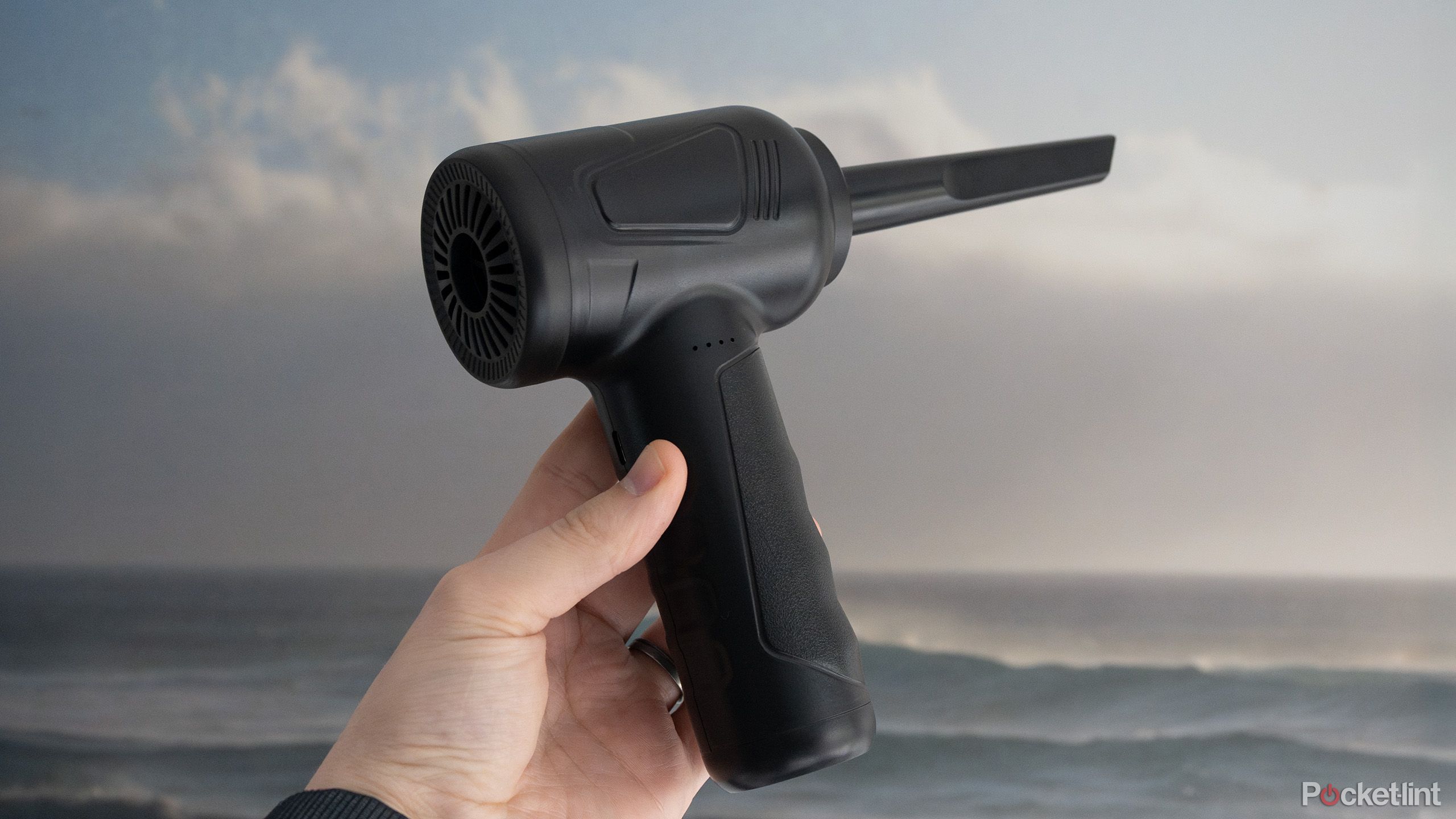 The side of the air duster