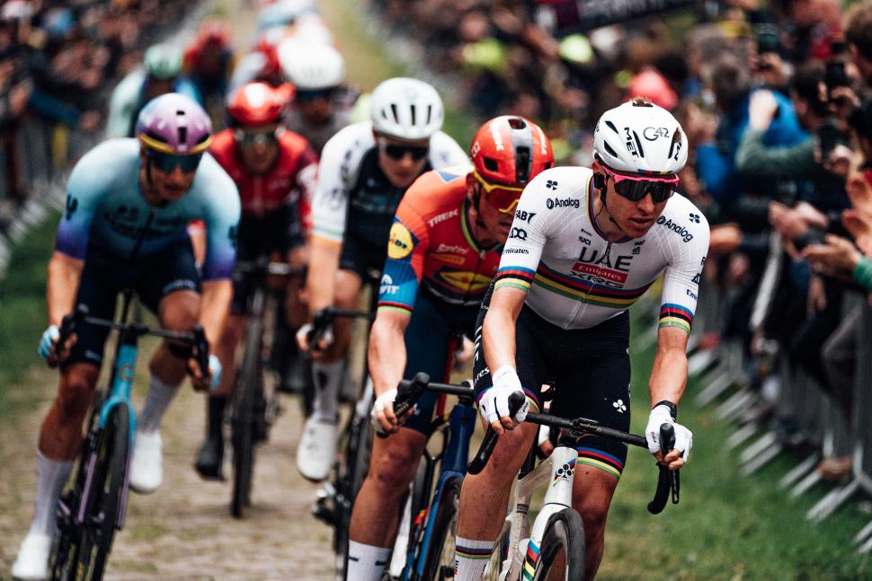Tadej Pogačar, 2025 Paris-Roubaix