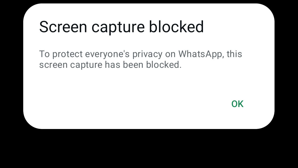 WhatsApp profile picture screenshot blocked AssembleDebug WhatsApp profile picture screenshot blocked AssembleDebug