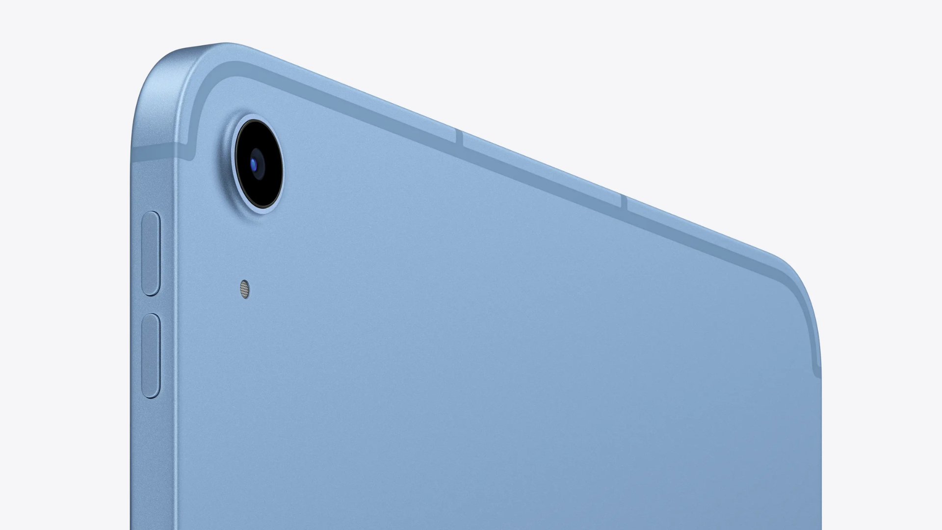 Image of the back panel of the iPad 11th Gen, showcasing the single-camera setup.