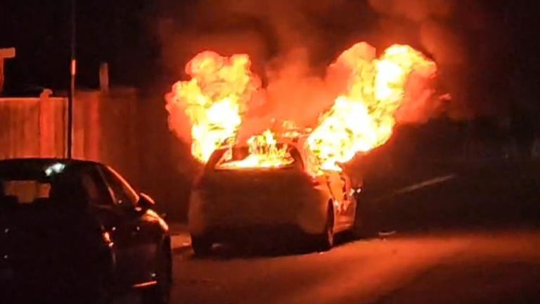 Eight people were arrested in Hartlepool after the riots, as a criminal investigation is taking place.