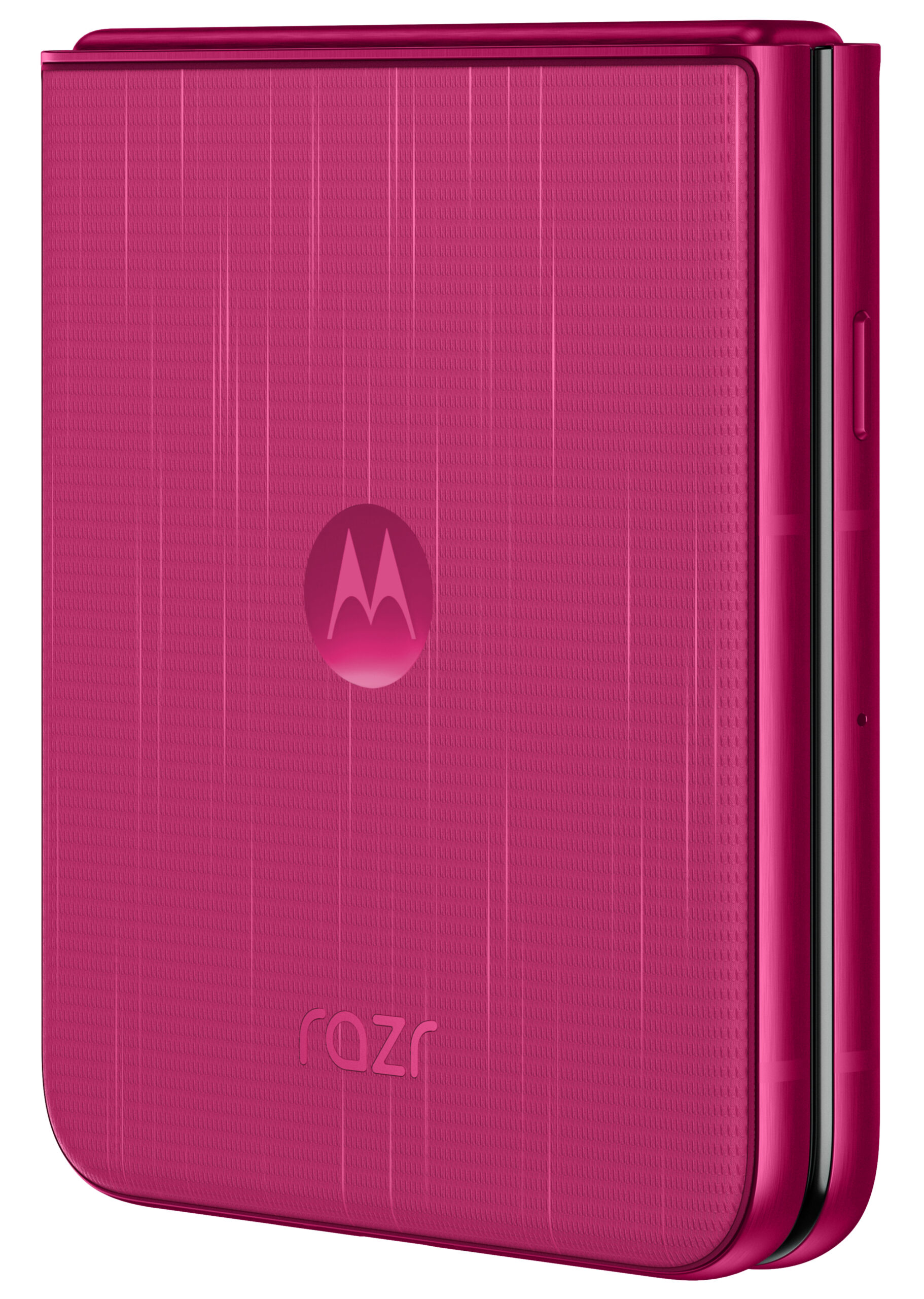 Motorola Razr Ultra in its Cabaret color.