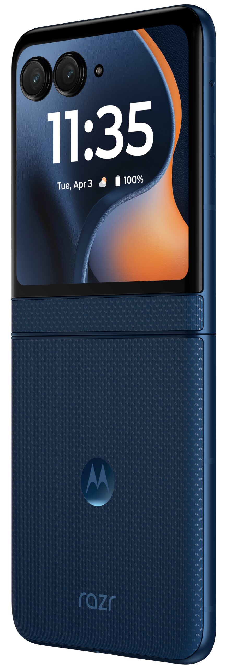 Motorola Razr (2025) in Gibraltar Sea.