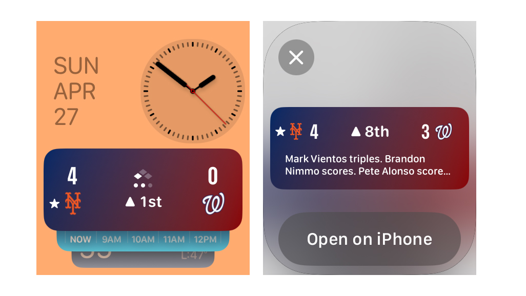 Apple Sports Apple Watch Alerts