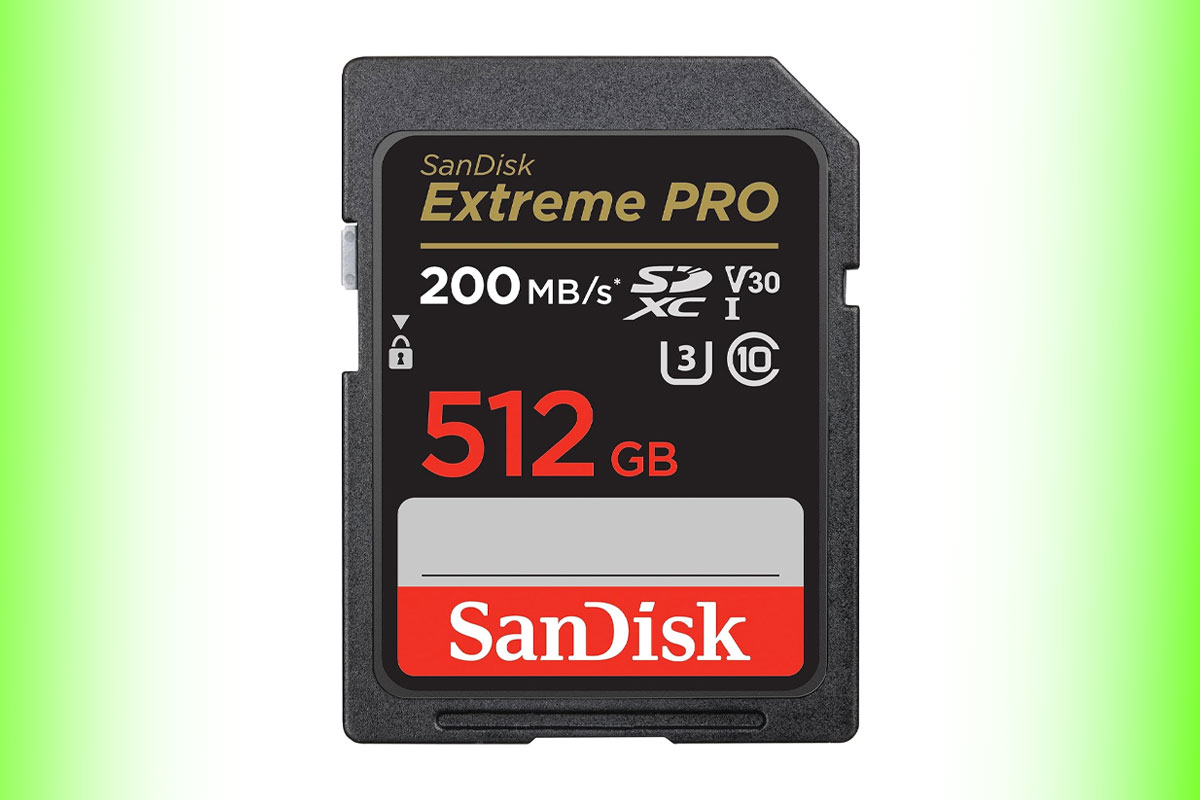 SanDisk Extreme PRO SDXC UHS-I Speicherkarte 512 GB