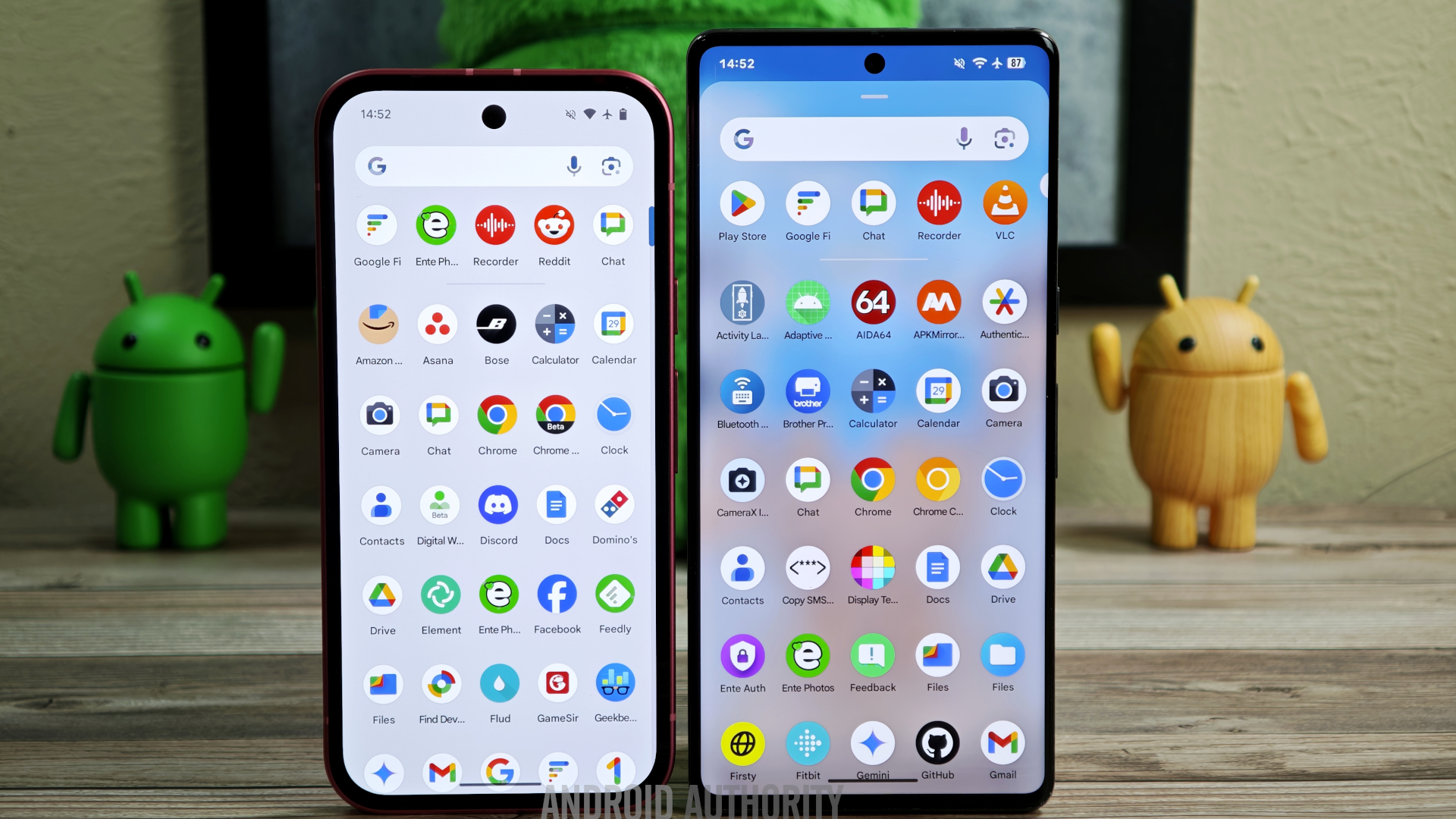 Old vs new Pixel Launcher app drawer with blur in Android Old vs new Pixel Launcher app drawer with blur in Android