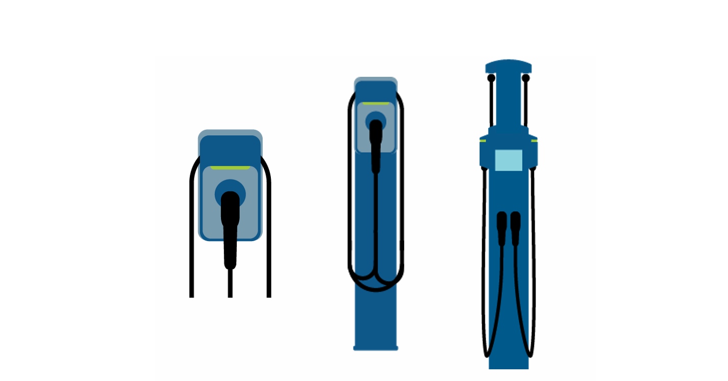 The new Level 2 AC chargers will include variants for commercial, residential, and fleet installation.s