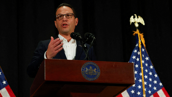 Pennsylvania Governor Josh Shapiro's Harrisburg home was lit on fire early Sunday(REUTERS)