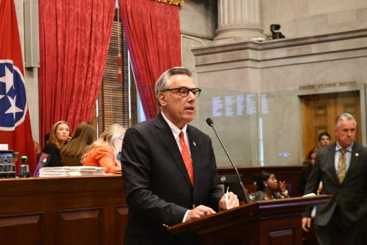 State Rep. Greg Vital on the House floor