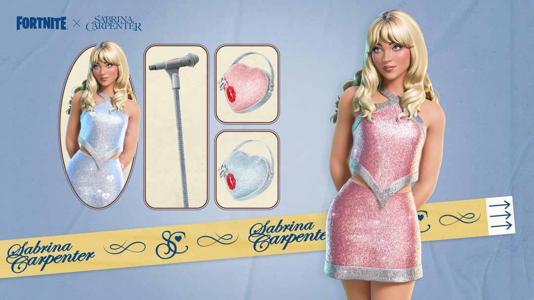 Sabrina Carpenter in Fortnite