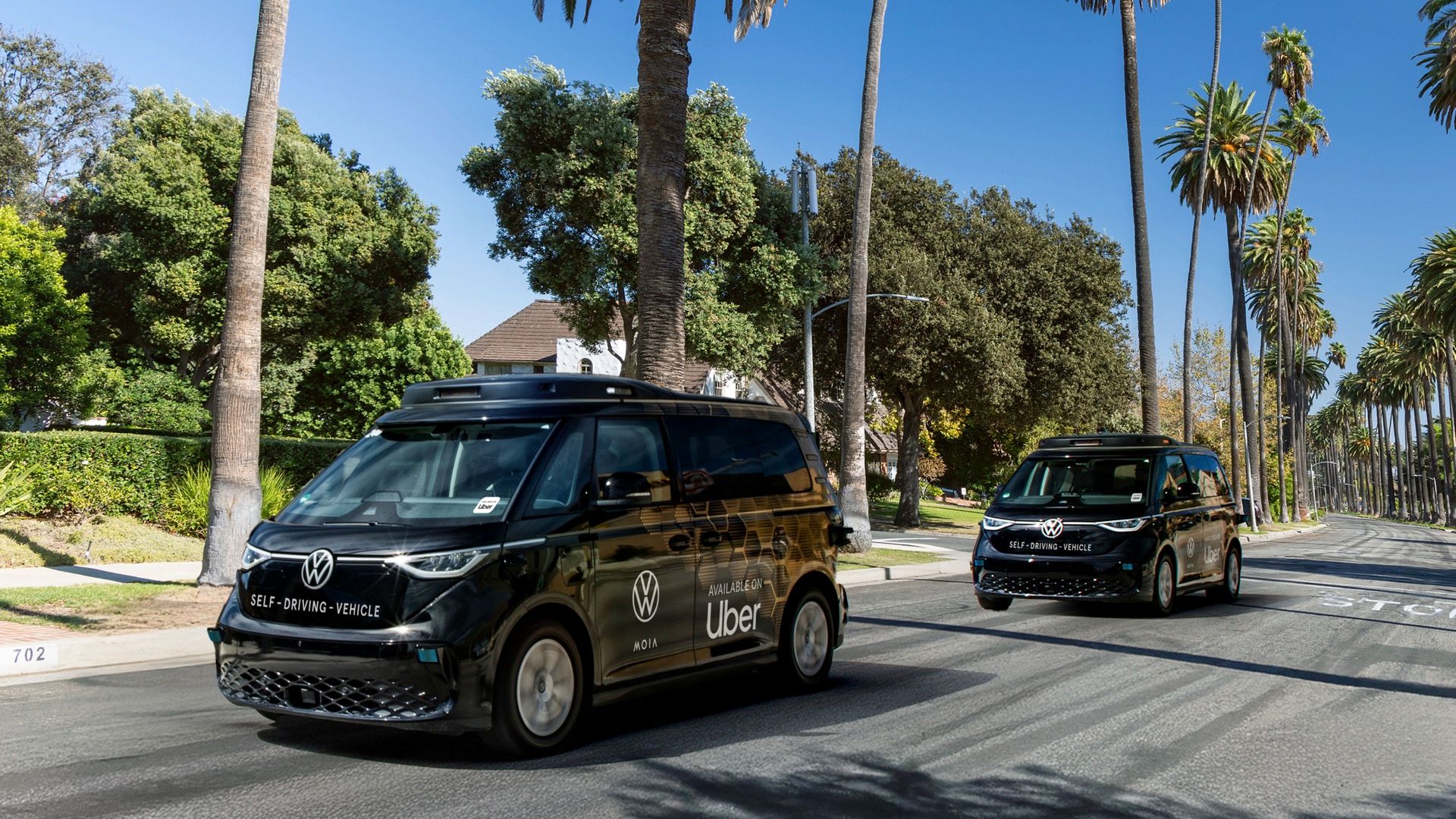 Uber Volkswagen Self Driving ID. Buzz AD