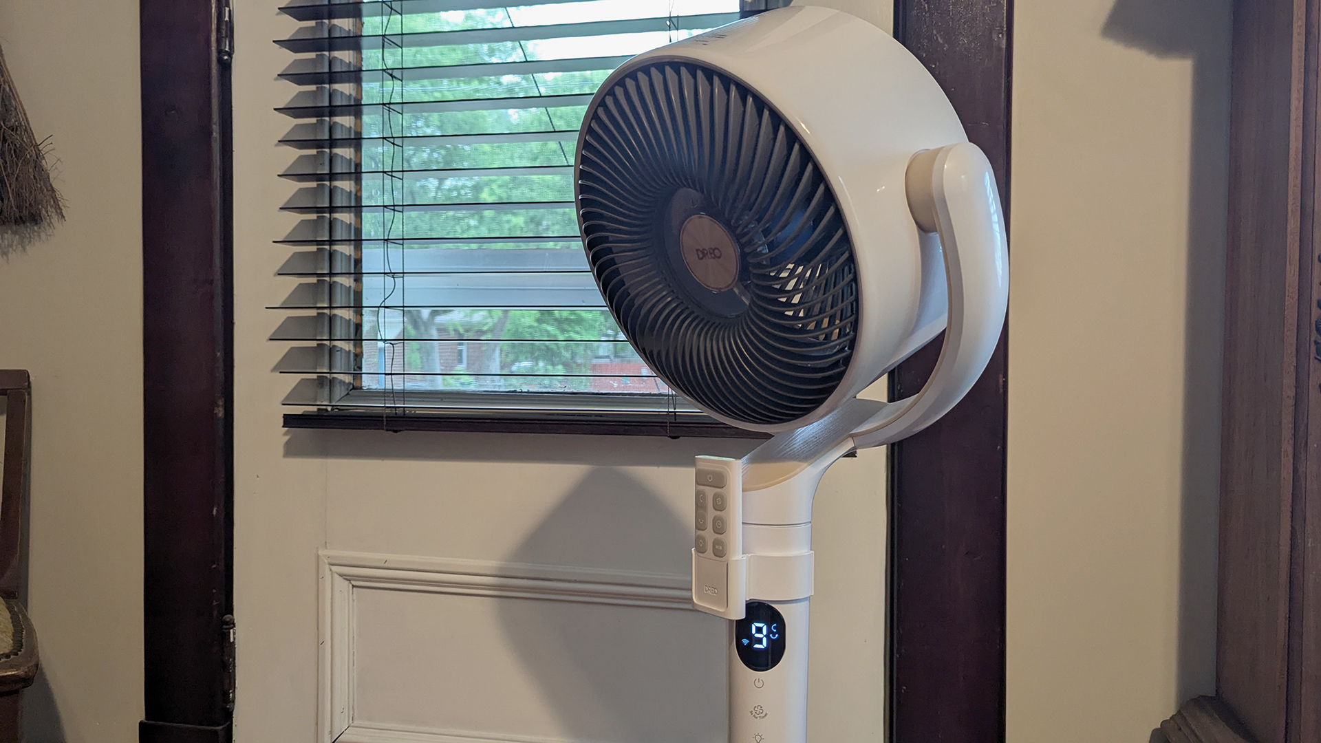 Dreo TurboPoly Fan 508S in reviewer's home