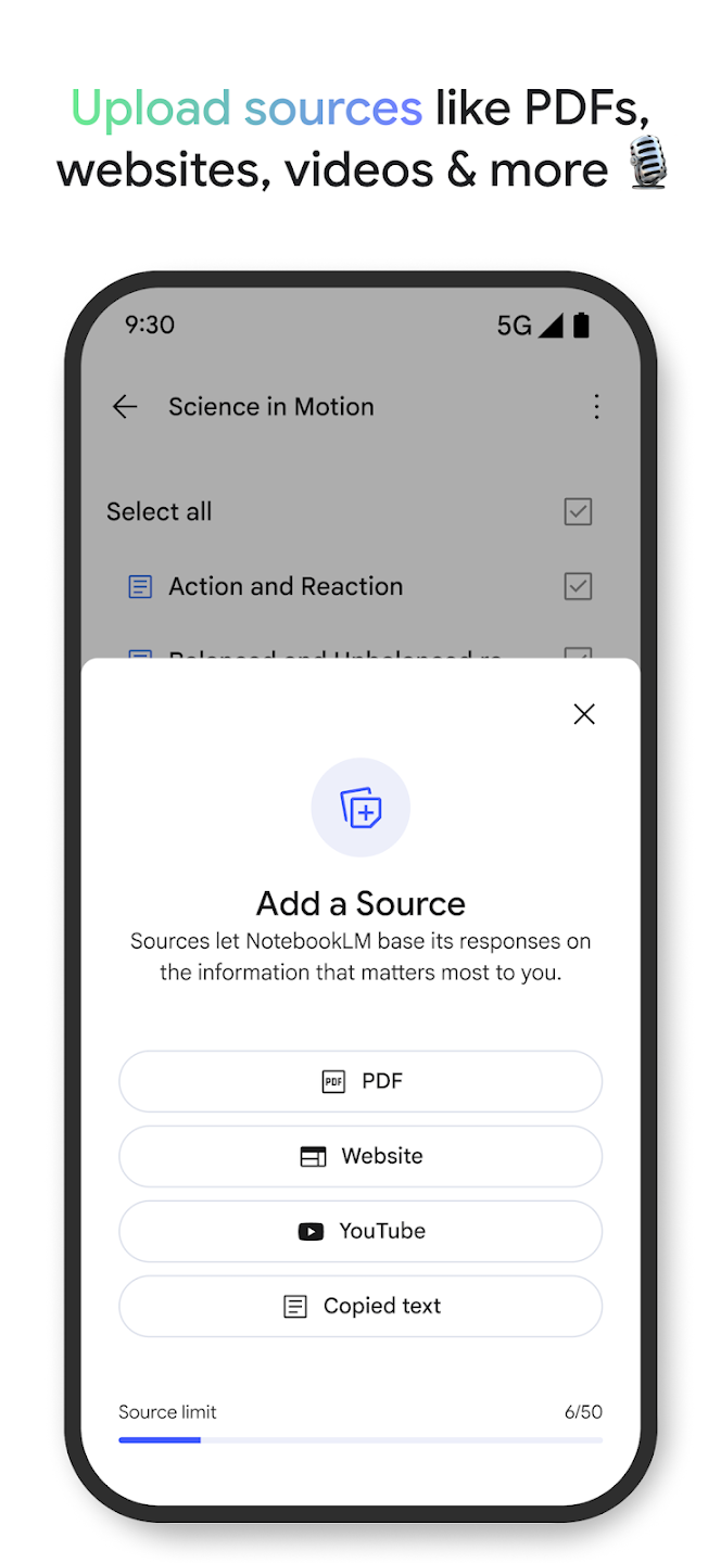 Google NotebookLM app image 3