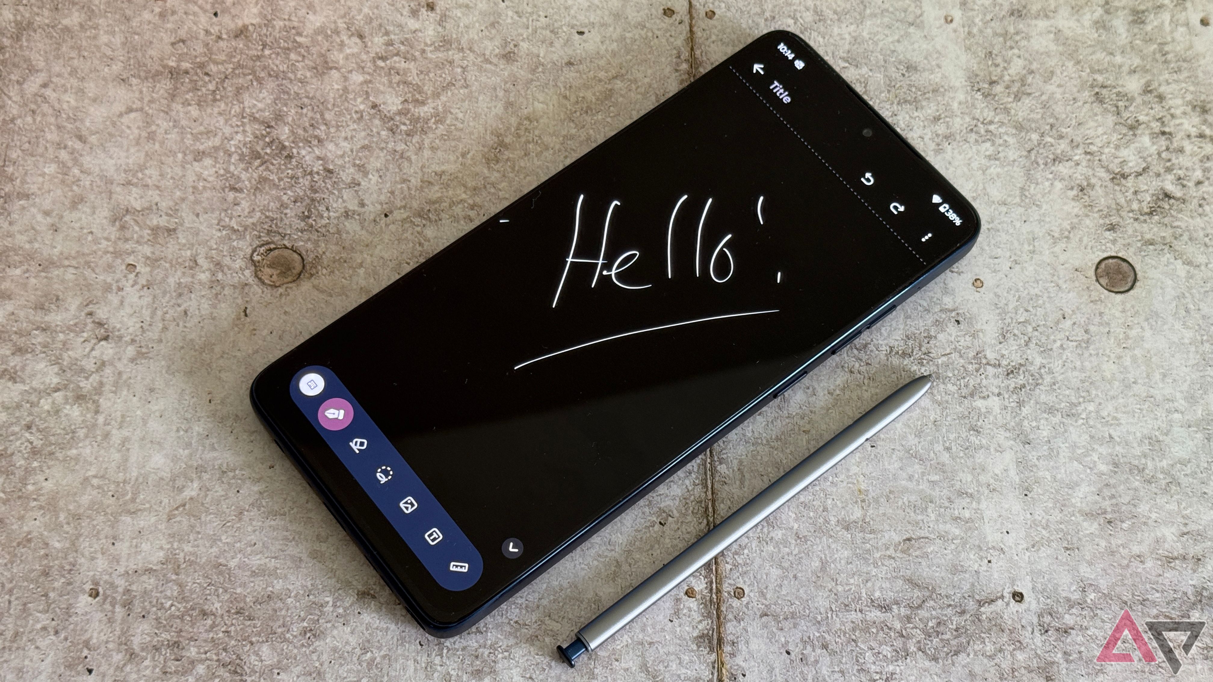 Note written on the Moto G Stylus (2025)
