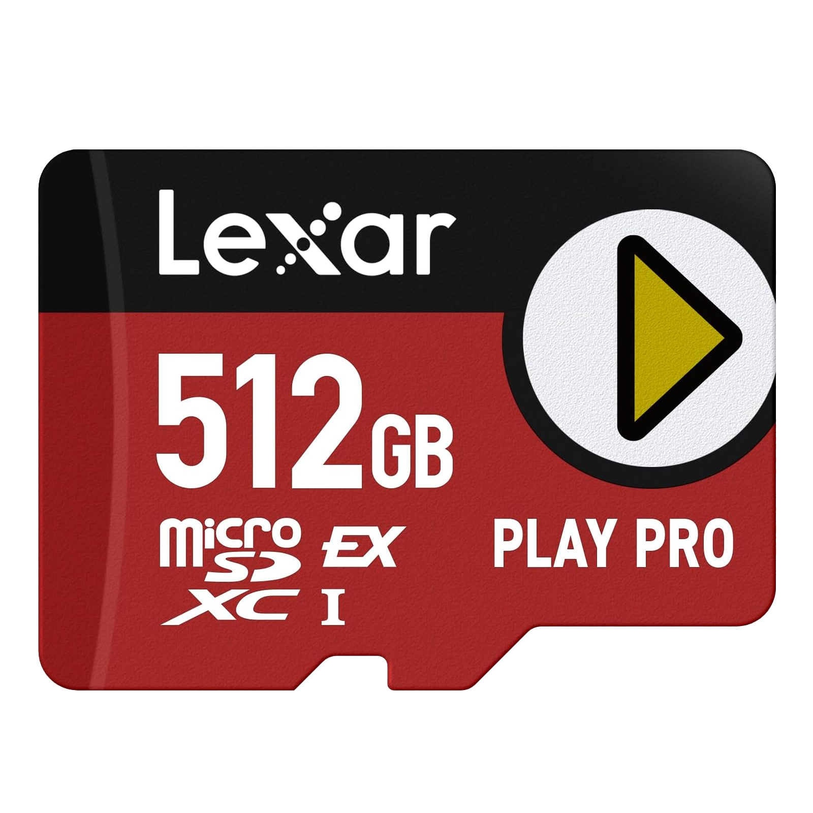 lexar 512gb microsd play pro card