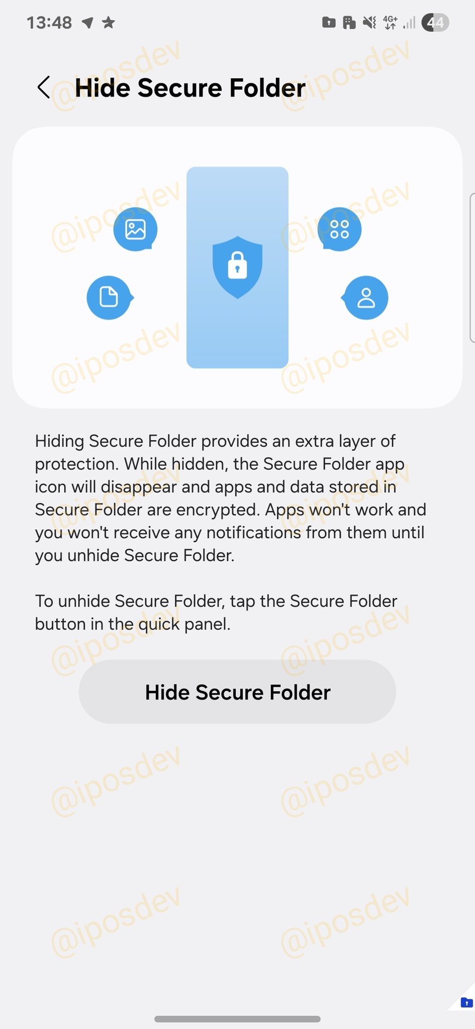 One UI 8 Leaked Secure Folder 2