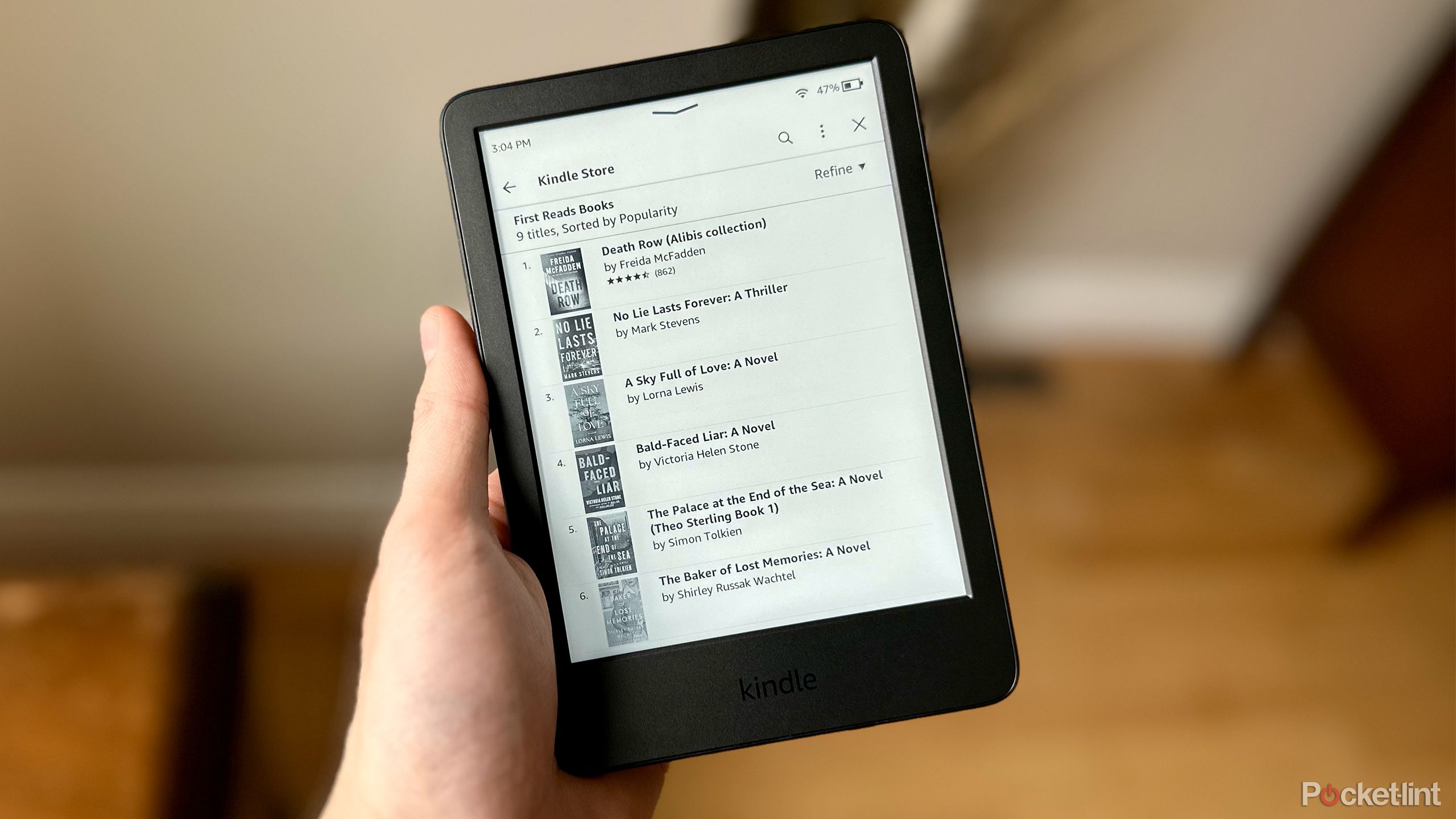 May Amazon First Reads books on Kindle.