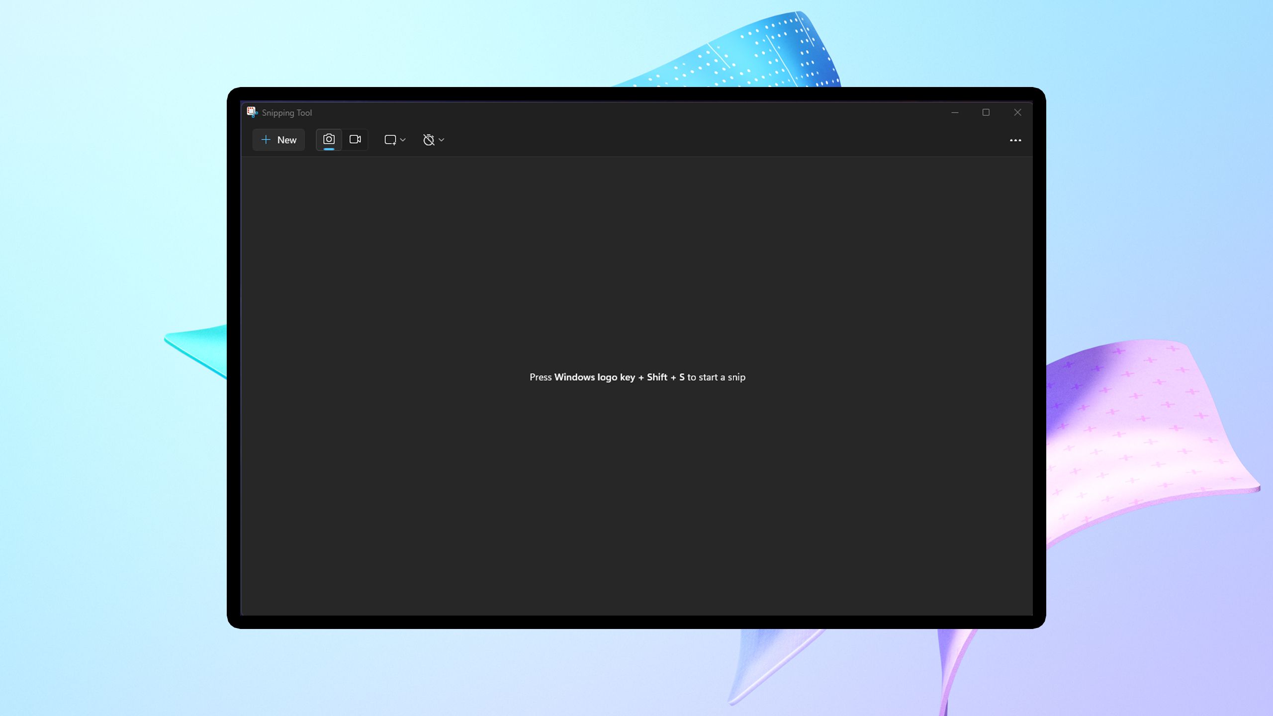 Windows 11 Snipping Tool.