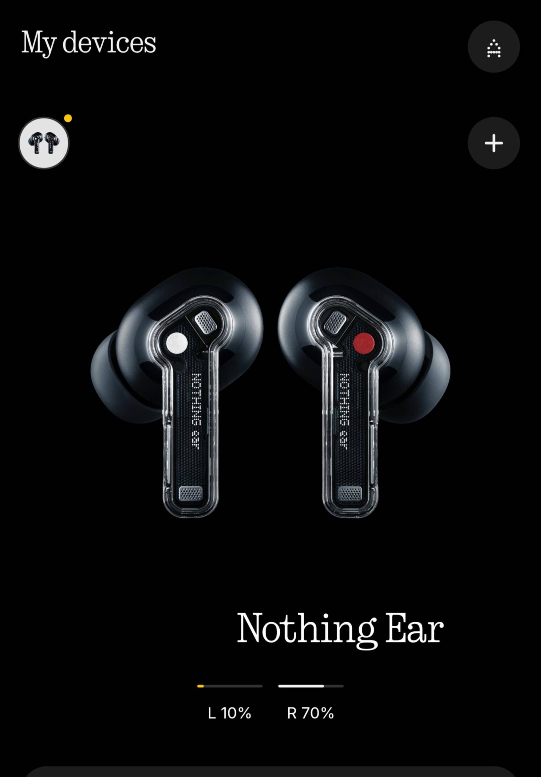 Nothing Ear irregular battery drain Nothing Ear irregular battery drain