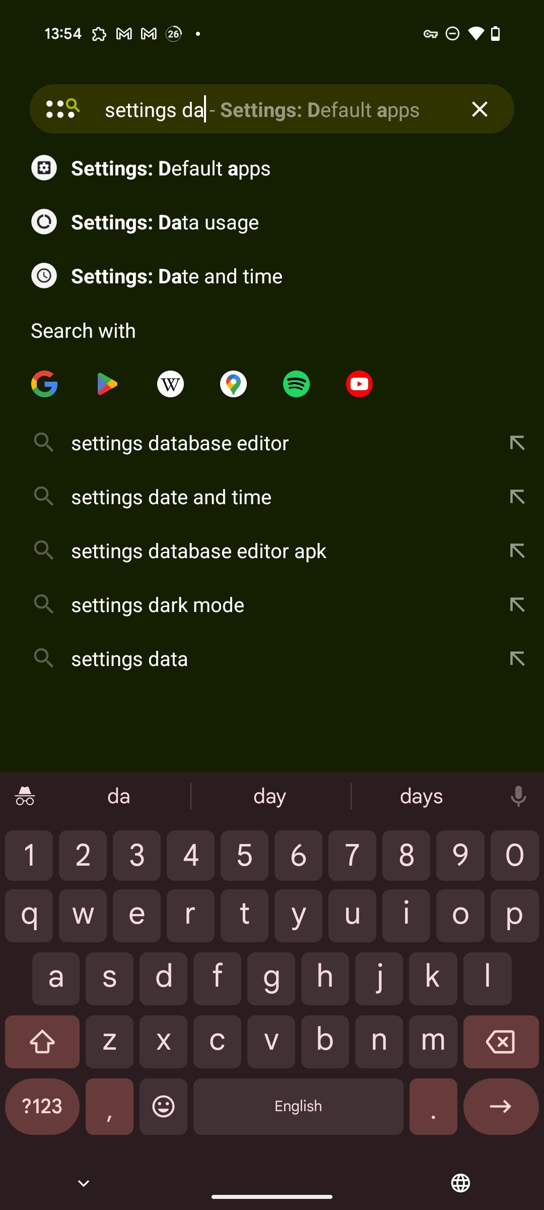nova launcher search settings example 2