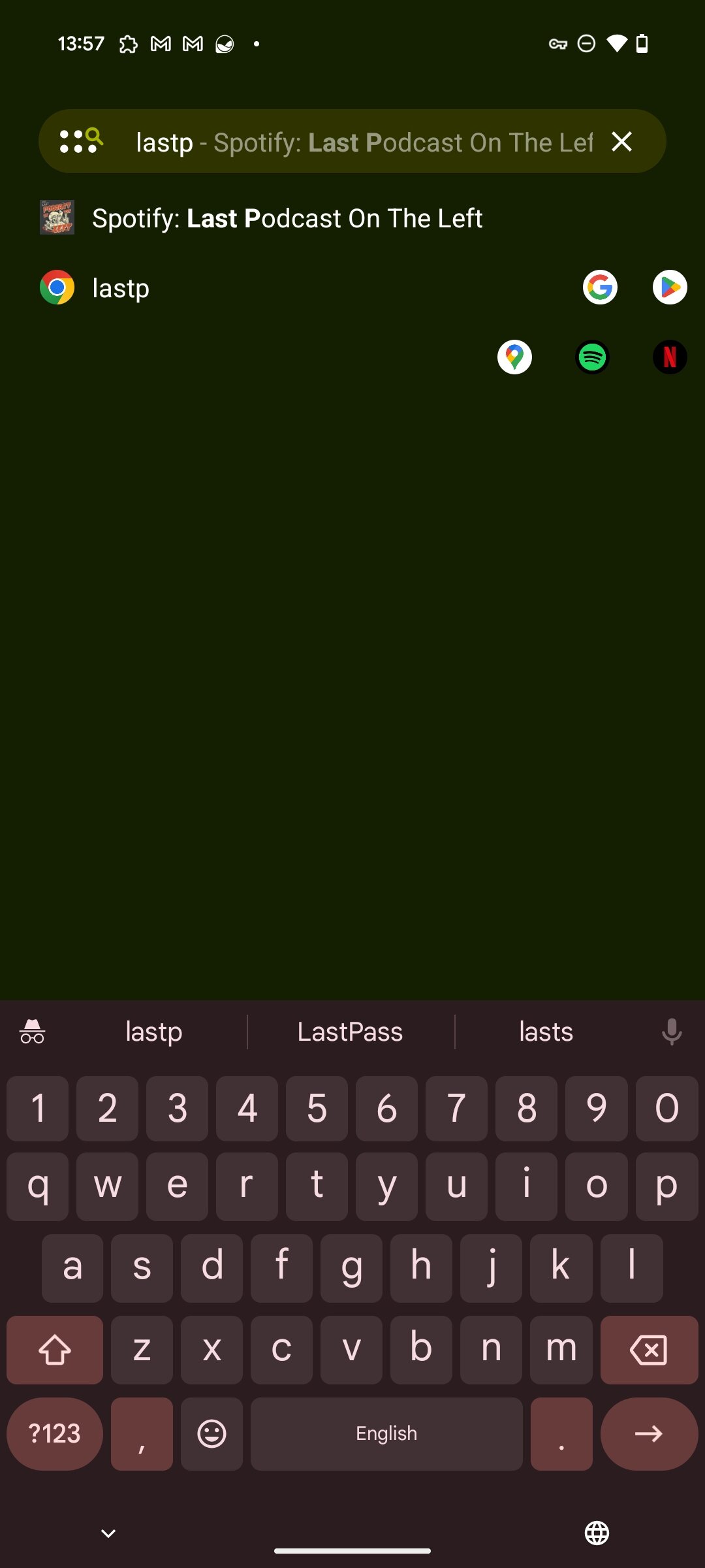 nova launcher search integrations spotify 1