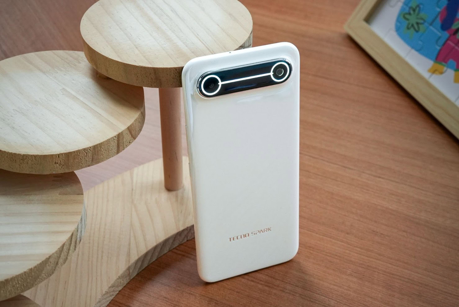 TECNO SPARK Slim Standing Rear From Above TECNO SPARK Slim Standing Rear From Above