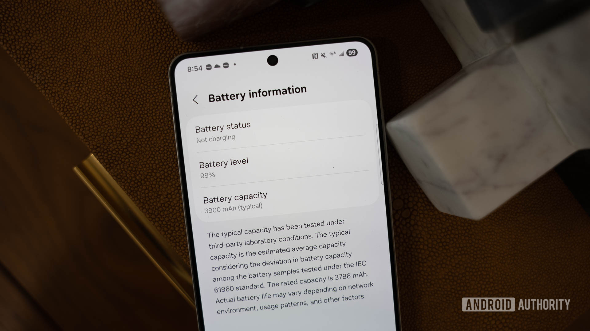 Samsung Galaxy S25 Edge Battery Information Page One UI 7 Samsung Galaxy S25 Edge Battery Information Page One UI 7