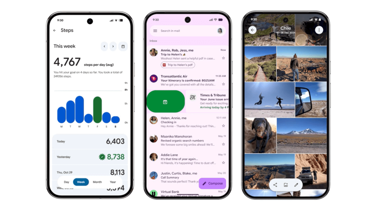 Android 16 redesigned apps