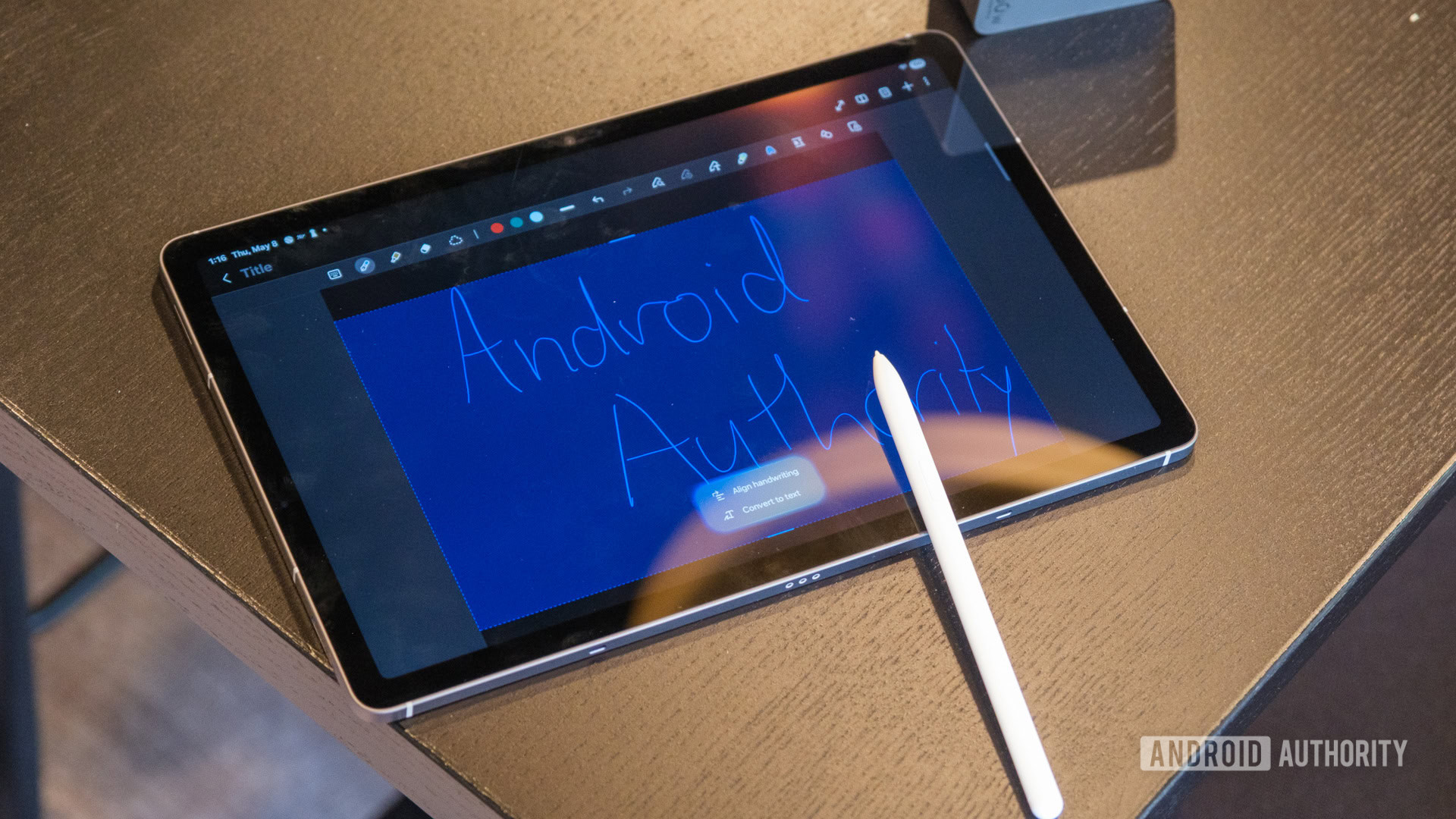 Samsung Galaxy Tab S10 FE Handwriting Assist Samsung Galaxy Tab S10 FE Handwriting Assist