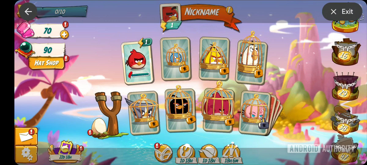 Android Auto Angry Birds fullscreen Android Auto Angry Birds fullscreen