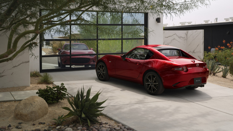 Mazda MX-5 parked