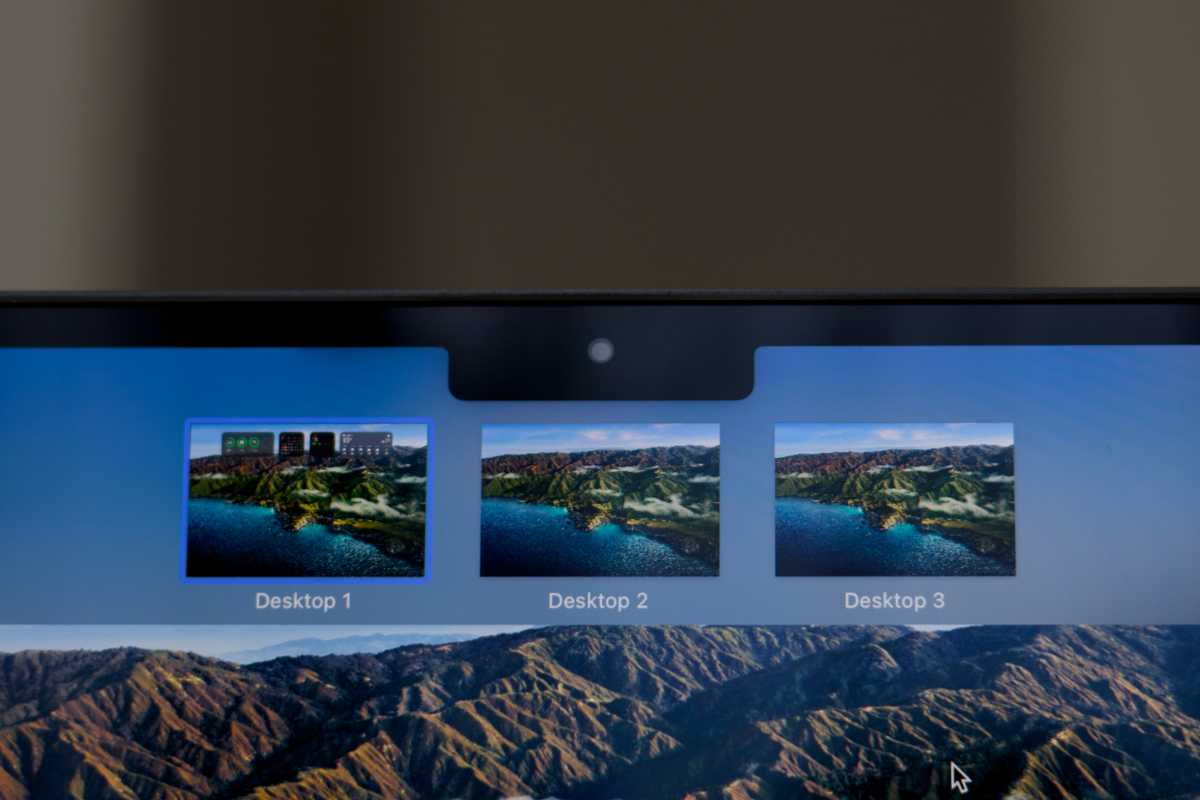 Multiple desktops on macOS