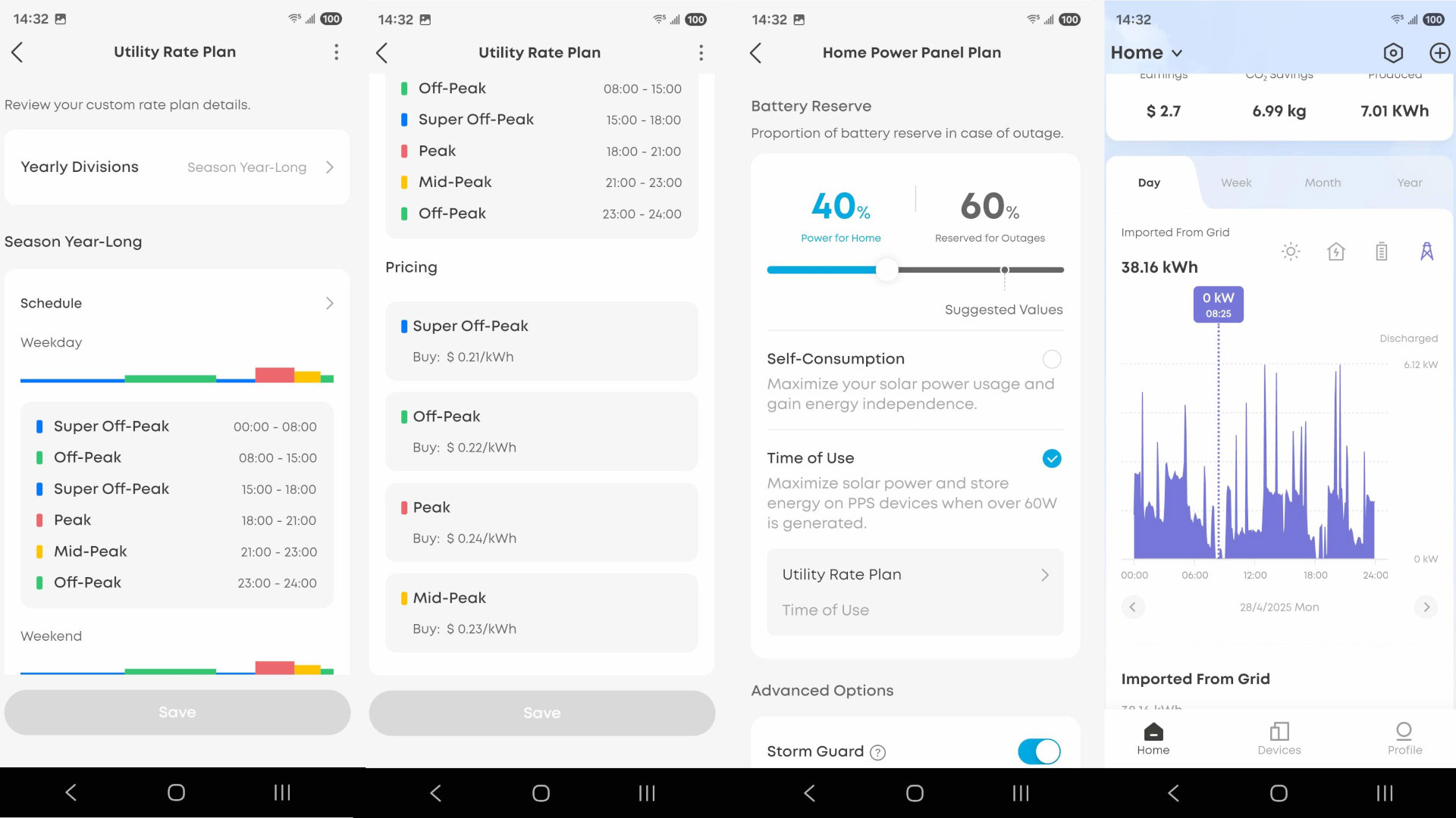 Anker SOLIX F3800 Plus Rate Plans and Charging Schedule Anker SOLIX F3800 Plus Rate Plans and Charging Schedule
