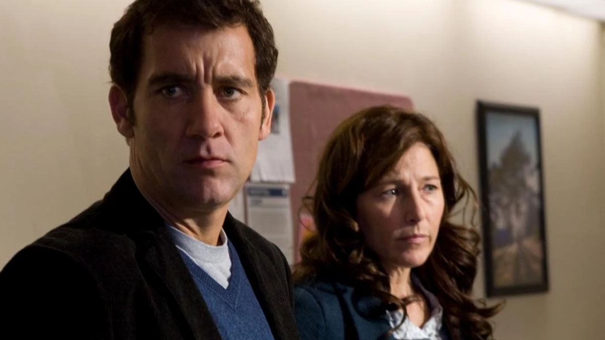 Clive Owens and Catherine Keener in Trust.