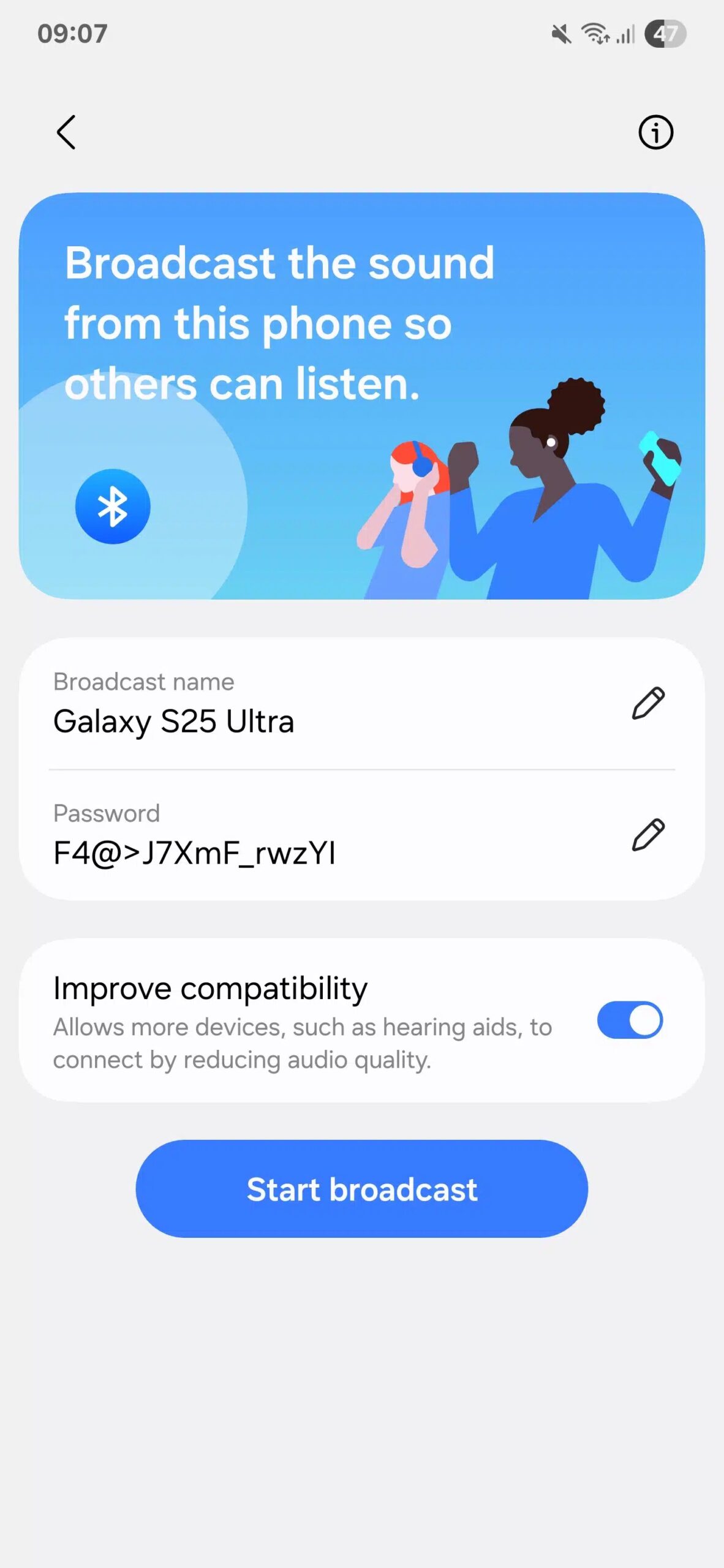 One UI 8 Auracast settings (1)
