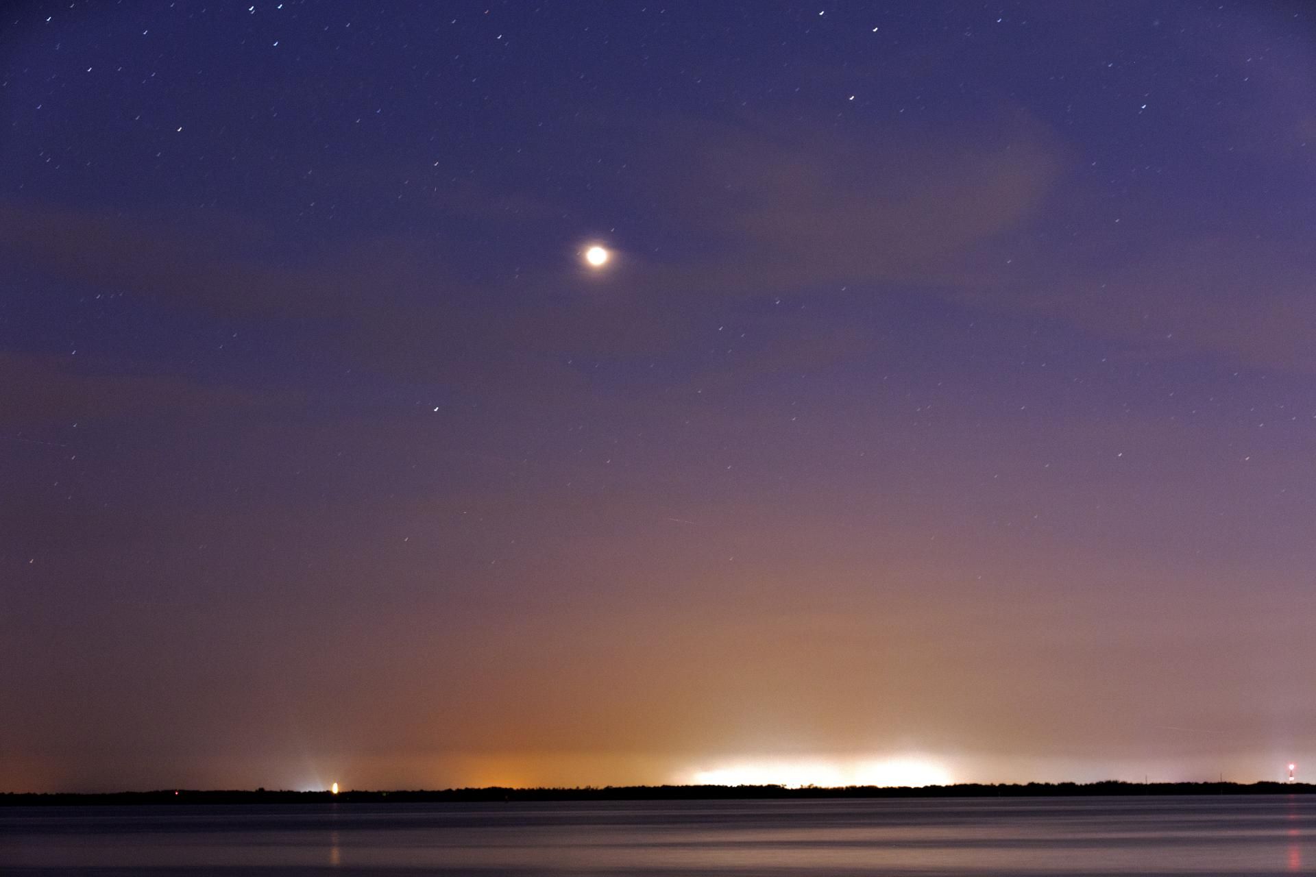  Mars Visible from Kennedy Space Center.