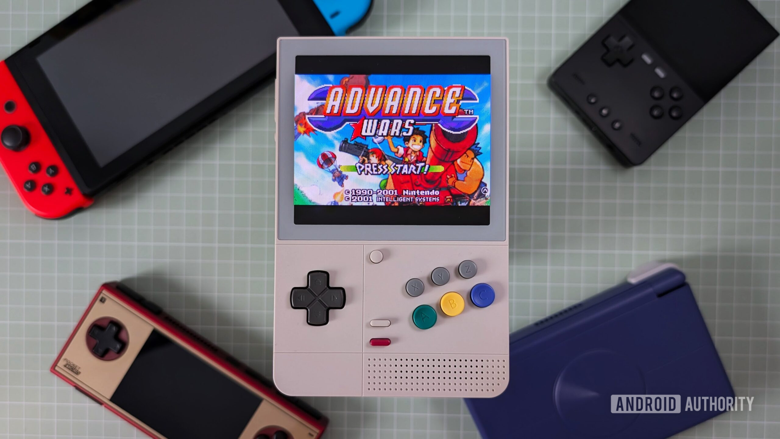 Retroid Pocket Classic GBA Advance Wars Retroid Pocket Classic GBA Advance Wars