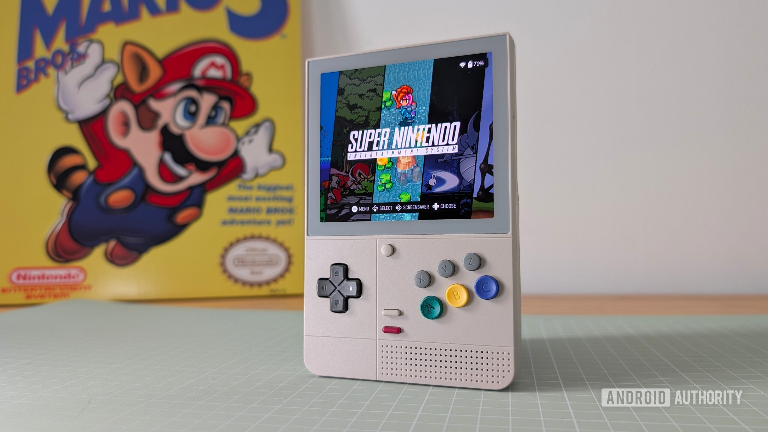 Retroid Pocket Classic ES DE Super Nintendo SNES Retroid Pocket Classic ES DE Super Nintendo SNES