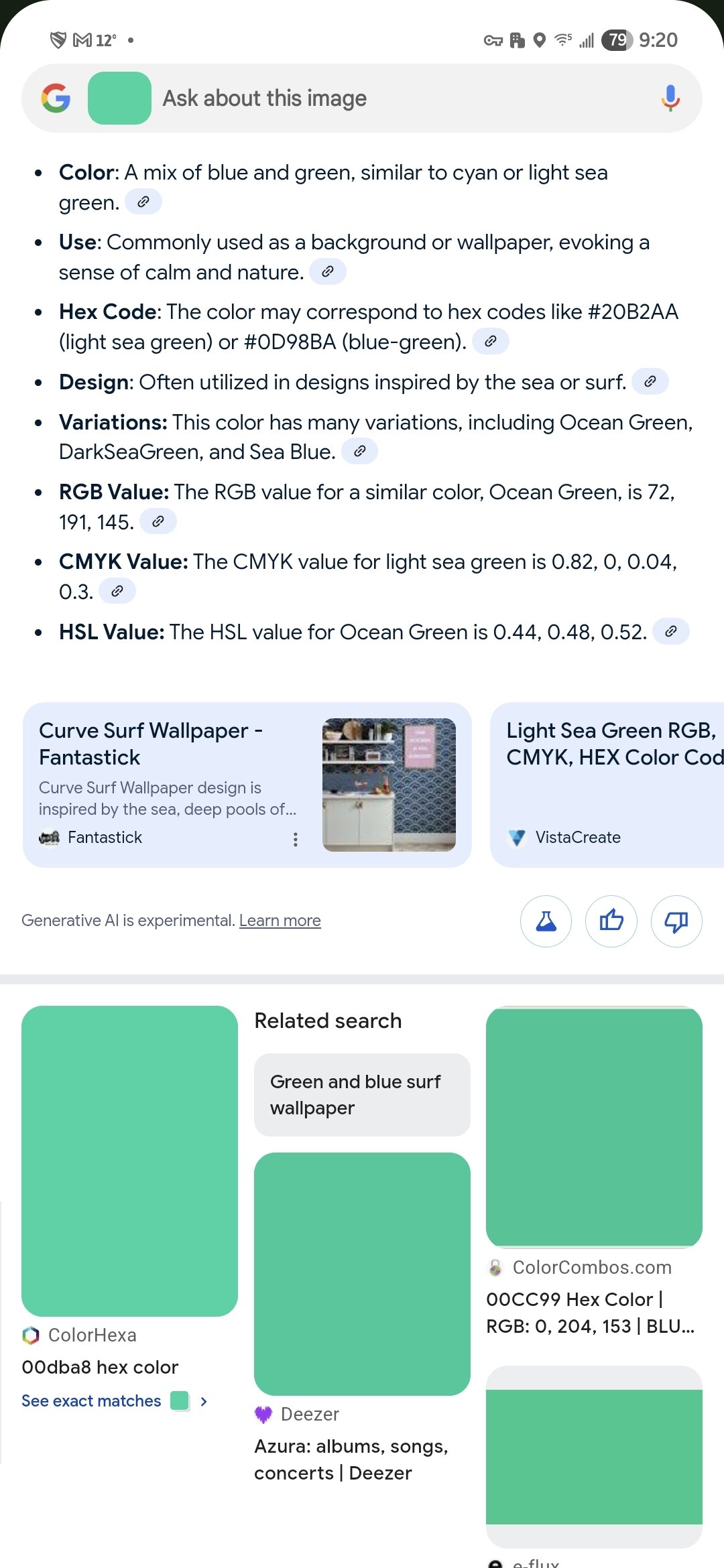 circle to search wallpaper color test aa 2
