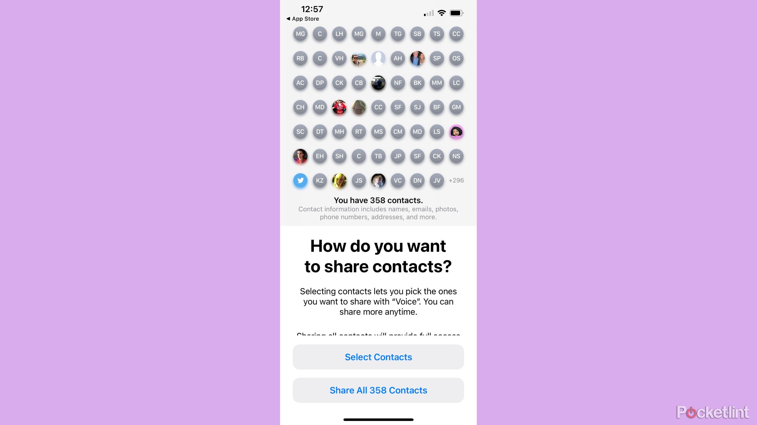 google voice contacts