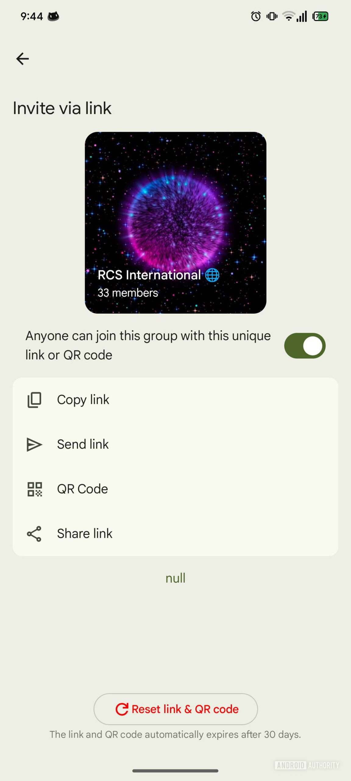 Google Messages Invite via link 3