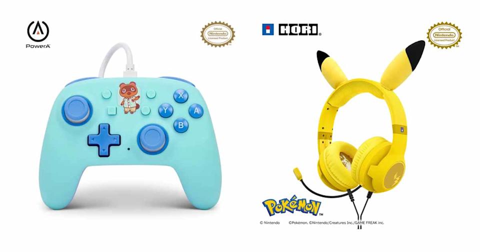 Best Video Game Store - Switch Controller and Headphones