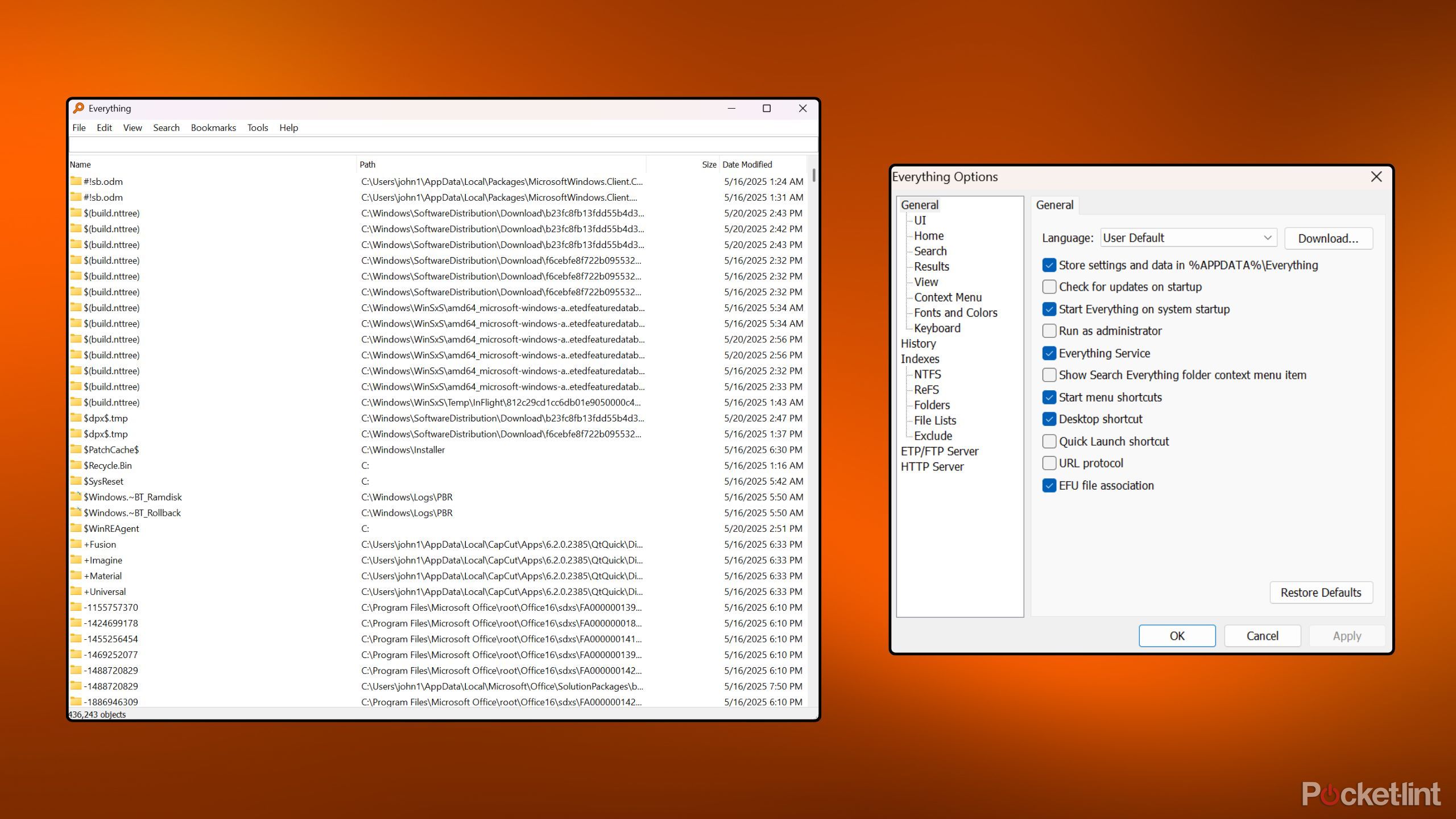 Everything screenshots