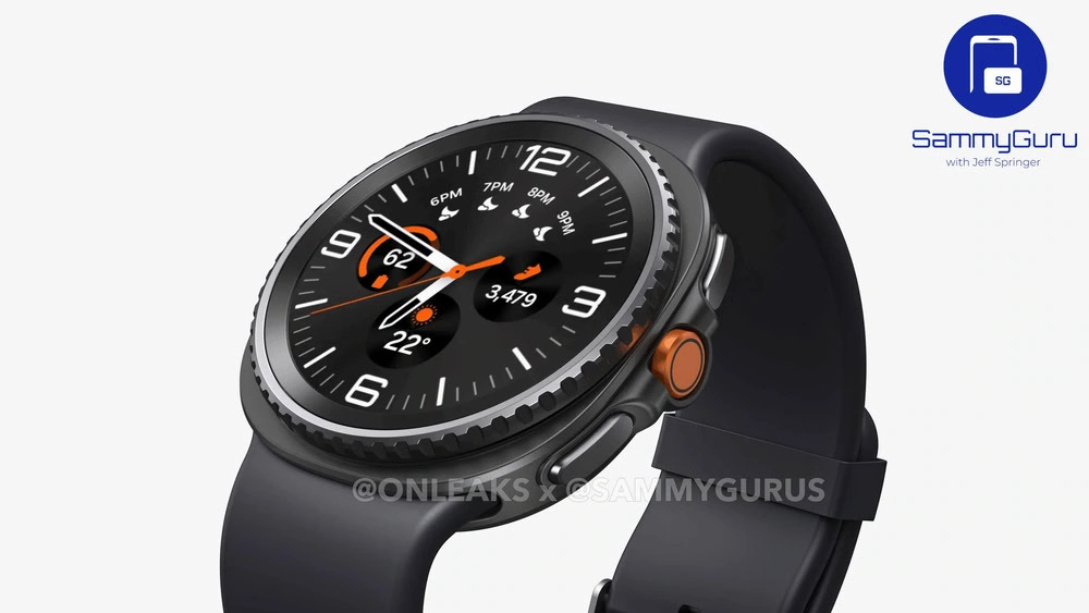 Samsung Galaxy Watch 8 Classic leaked renders 3